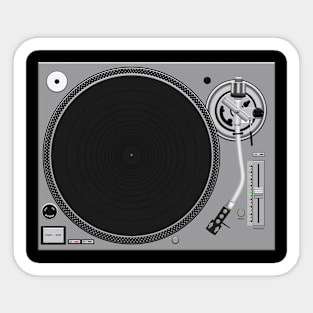 Vinage turntable Sticker